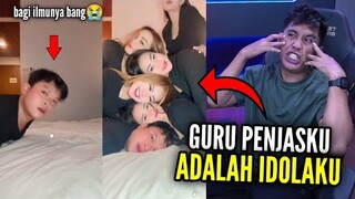 PESONA GURU PENJAS KALO LAGI LES PRIVAT😱‼️..REACT MEME KOCAK