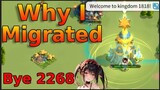 I migrated, what's next for me? Rise of Kingdoms