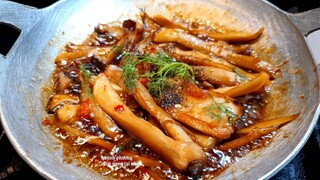 NẤM ĐÙI GÀ KHO NƯỚC TƯƠNG món chay ngon mỗi ngày | món ngon tại nhà T825