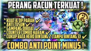 COMBO RACUN TERKUAT ANTI POINT MINUS ! | COMBO MAGIC CHESS TERKUAT 2021