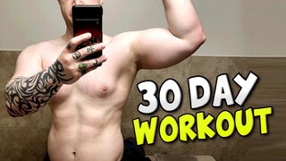 my first month of 30 day workout