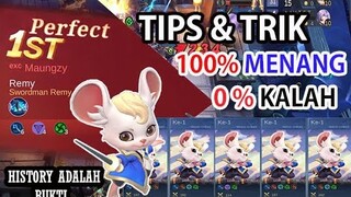 TUTORIAL PERFECT WIN COMENDER REMY SKILL 3, DIJAMIN 90 % WIN STREAK