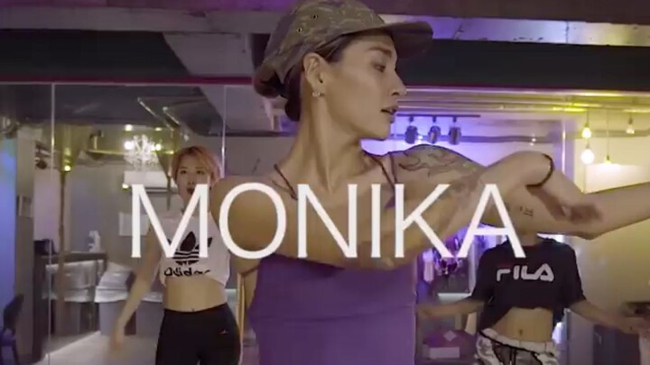 原来Monika比Hyojin Choi 更早跳那个冲击性极强的美国舞【街头女战士】