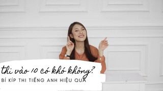 ÔN THI LÊN LỚP 10 và THPT QUỐC GIA MÔN TIẾNG ANH CÓ KHÓ KHÔNG ? | Tập1. Ngữ âm