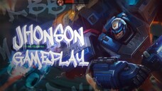 MLBB gameplay Jhonson mage