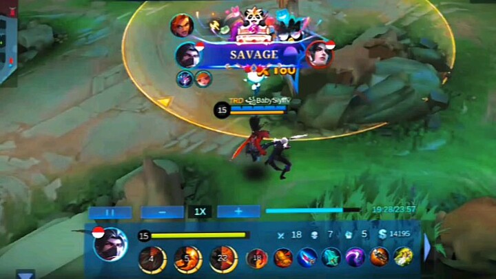 gini kalo udah mode serius🙈