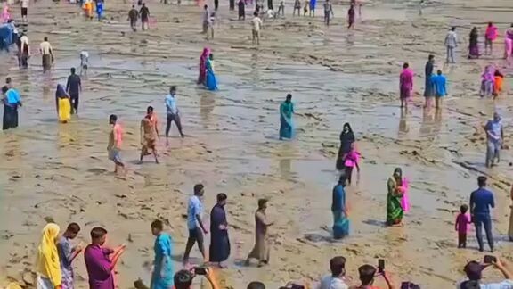 Argentina samundar#Argentina mein samander ka Pani dur tak hat Gaya