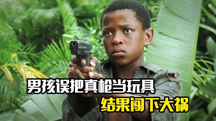Boy mistakes a real gun for a toy, causing a major disaster—drama film
