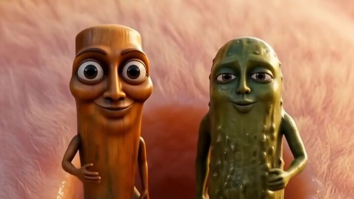 A historic reconciliation! Tongge teams up with Sour Pickle Man to renovate Peach Hippo’s place.