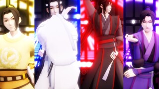 [Mo Dao Patriarch MMD] Xuan, Wang, Xian, Cheng--Playing with Fire