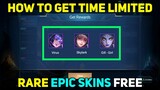 HOW TO GET LIMITED EPIC SKIN FROM FREE SKIN EVENT || MUST WATCH! || MOBILE LEGENDS