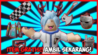 6 ITEM GRATIS !! DAPET 6 ITEM GRATIS SEKALIGUS !! | ROBLOX INDONESIA