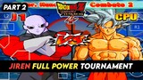 Jiren lawan Goku Ultra Insting di Tournament!!! | DBZBT4 #2
