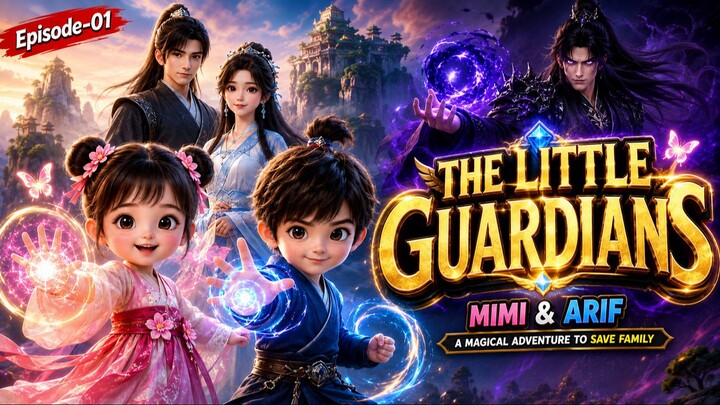 The Little Guardians | Episode 1: Magical Adventure to Save Their Family! ✨ | AI Fantasy Drama