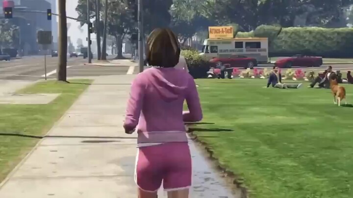 Tôi đã theo một NPC chạy suốt 24 giờ trong GTA 5