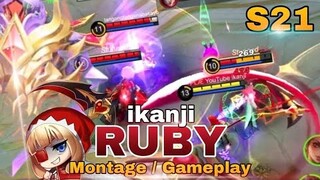 Jungler core RUBY | ROAD TO MYTHICAL GLORY | END SEASON 21 | The Best Duo for RUBY | MOBILE LEGENDS