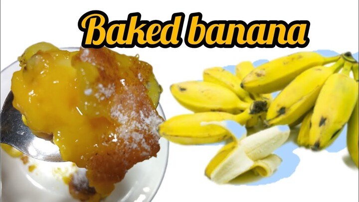 baked banana