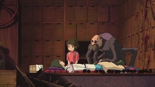 [ Spirited Away ] Saya yakin di paragraf ini, Chihiro tidak hanya berterima kasih kepada Bailong, ta