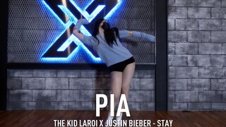 【YG娱乐舞室】白皙美女PIA性感柔美爵士舞 The Kid LAROI, Justin Bieber “STAY”（4K）