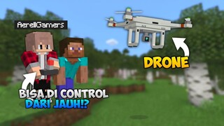 ADD-ON DRONE DI MCPE 1.17 - BISA DI KONTROL DARI JAUH!?