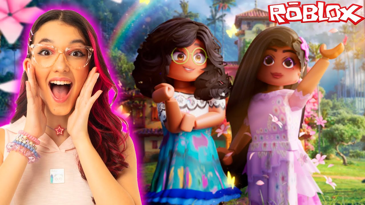 Roblox - VIRAMOS OS PERSONAGENS DO FILME ENCANTO (Encanto Roblox