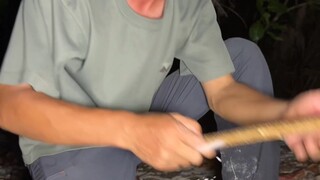 巴布亚哈马黑拉荒岛生存第一集，带领千万粉丝博主，体验真实荒岛生存，上岛遭遇蜥蜴，炭火烘烤，吃上了一顿特别的晚餐#户外#荒岛生存