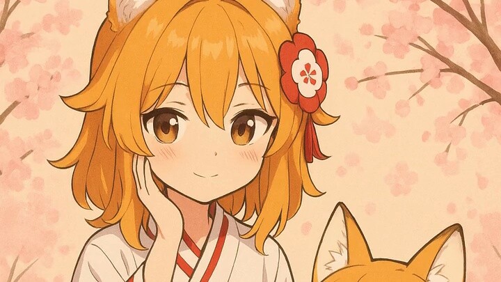 【دمية بحجم الإنسان/آنسة الثعلب السماوي】 وقت الشفاء الذي تقدمه آنسة الثعلب السماوي اللطيفة بحجم الإنس