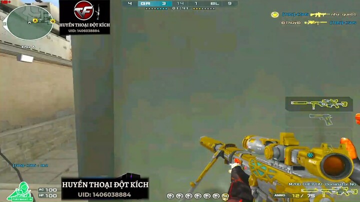 M200 ke khe cửa chờ con mồi và cái kết bất ngờ #CrossFire