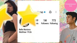 Ang Tindi ni Belle Mariano, Congrats sa 1 Million Follows sa Instagram