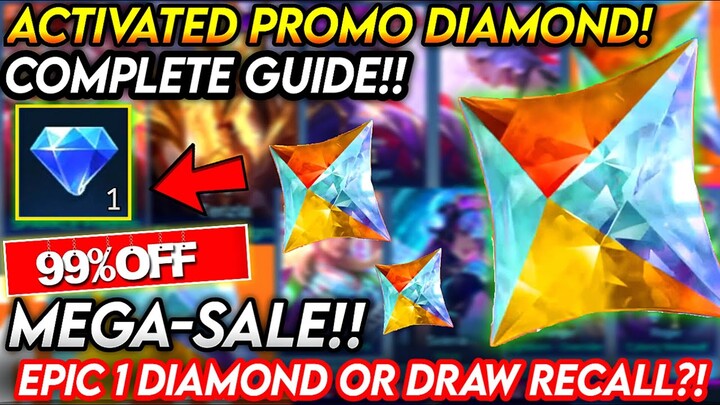 ACTIVATED PROMO DIAMOND ALLSTAR 2024! TRICK TO USE (TUTORIAL)!! - MLBB