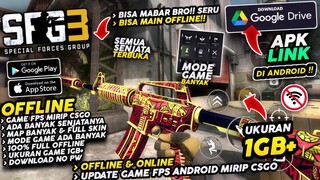 RILIS! Game Fps Android OFFLINE Grafis Ultra HD 80% Mirip CSGO DI PC! - Skin & Character ADA BANYAK!