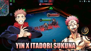 SCRIPT SKIN YIN X ITADORI YUJI (JUJUTSU KAISEN) FULL EFFECTS VOICE NO PASSWORD - MOBILE LEGENDS