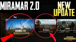 Pubg Mobile MIRAMAR 2.0 is Here | MIRAMAR 2.0 vs Erangel 2.0