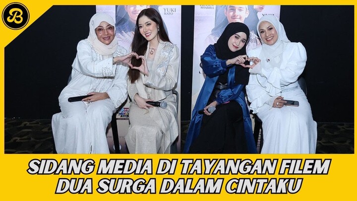 SIDANG MEDIA TAYANGAN MALAM GALA FILEM DUA SURGA DI TGV 1UTAMA