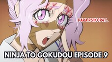 Ninja to Gokudou Episode 9: Para Ps1kop4t akhirnya Tumbang!