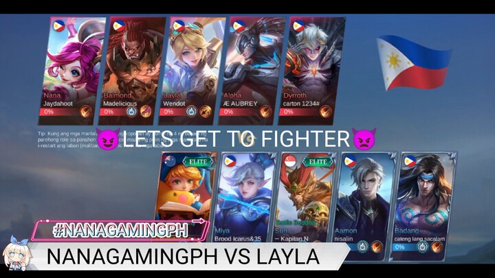 NANAGAMINGPH VS LAYLA LETS GET FIGHTER RANK FINAL SHOWDOWN