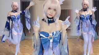 如果幸运会在路上遇见你【心海COS】
