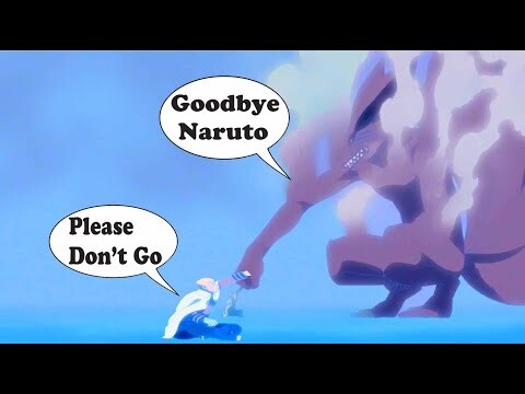 Kurama Death - Naruto Says Goodbye to Kurama - Naruto Cries and ask Kurama not to Go