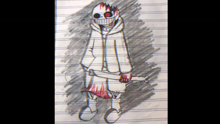 [Hội họa] Horror Sans (Vẽ xấu)