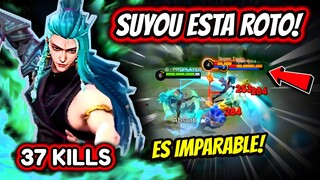 ¡EL NUEVO HEROE SUYOU ES UNA MAQUINA IMPARABLE DE KILLS! | MOBILE LEGENDS