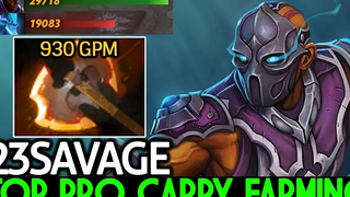 23SAVAGE Anti Mage Pro Carry Battle Fury สร้างฟาร์มความเร็วสูงสุด Dota 2