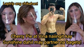 Cherry Pie at Vina Morales naiingit kay Sunshine Dizon dahil may partner na bagets? LT!