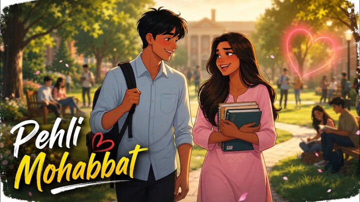College Life Ki Pehli Mohabbat ❤️ | Ek Khoobsurat Love Story | 2D Animation Story