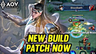 AOV : VALHEIN GAMEPLAY | NEW BUILD - ARENA OF VALOR LIÊNQUÂNMOBILE ROV