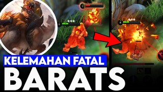 PERLU DI BAN?? Inilah KELEMAHAN FATAL BARATS yang WAJIB Kamu Ketahui - Mobile Legends