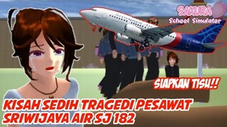 SAKURA DRAMA!! KISAH SEDIH TRAGEDI PESAWAT SRIWIJAYA AIR SJ 182 VERSI SAKURA SCHOOL SIMULATOR