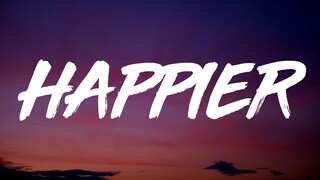 Olivia Rodrigo - happier (Lyrics)