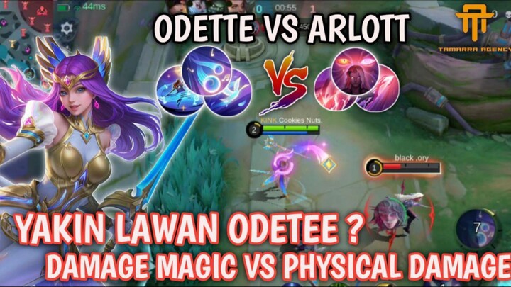 [TA] DAMAGE ODETTE MEMBUAT LARI ARLOTT ! DAMAGE MAGIC TERBESAR