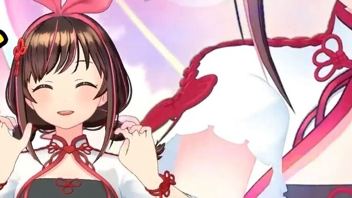 China's Kizuna Ai talks about live streaming revenue - Civil servant AI is really on time to go off 