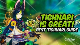 COMPLETE TIGHNARI GUIDE! Best Tighnari Build - Artifacts, Weapons, Teams & Showcase | Genshin Impact